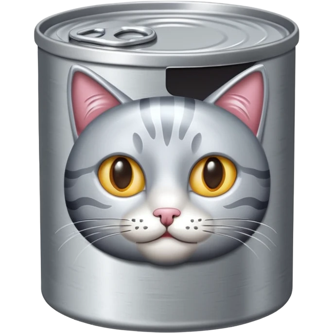 create a can of catfood emoji emoji