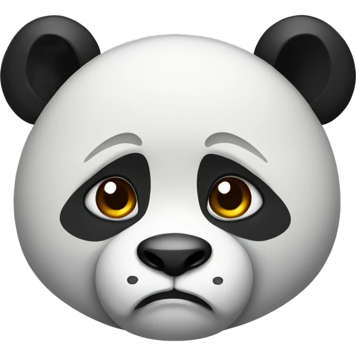 annoyed panda emoji
