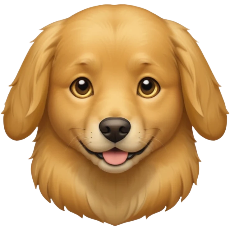 dog head wearing yellow collar that says "fi" emoji