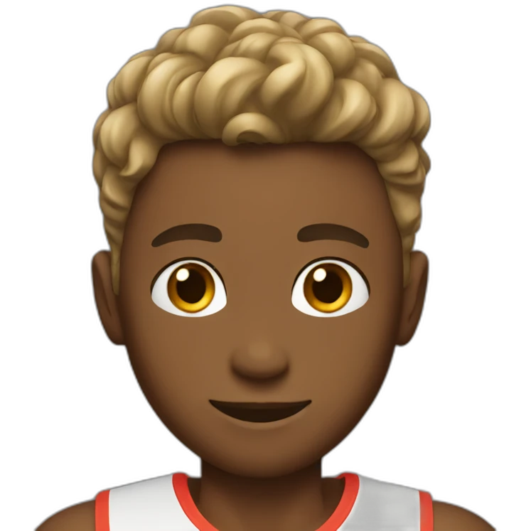 Athletic boy emoji