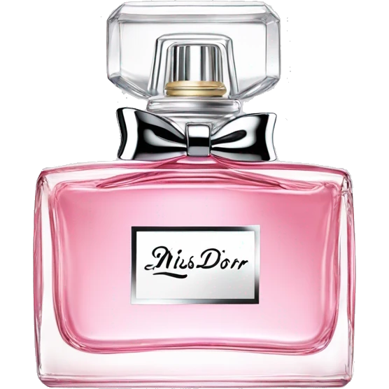 Miss Dior pefume  emoji
