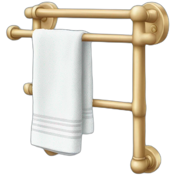 a towel rack emoji