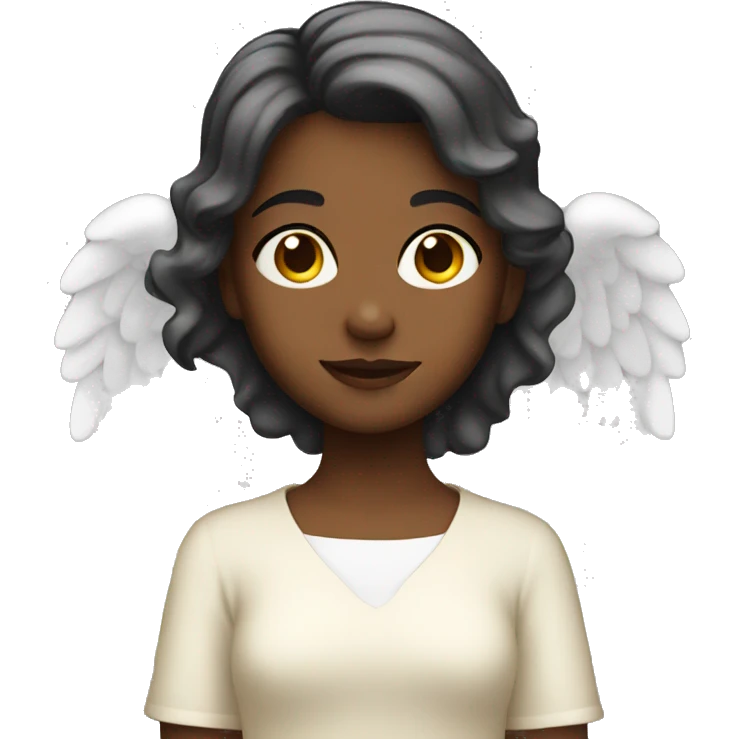 Girl angel emoji