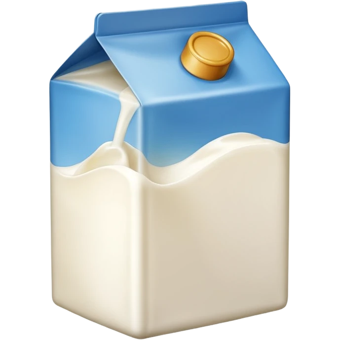 carton de leche de vaca emoji