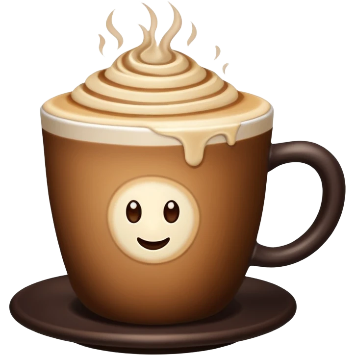 lazo cafe oscuro emoji