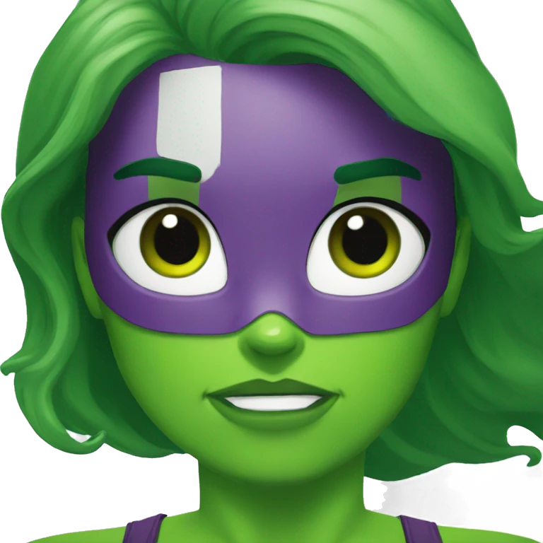 she-hulk face emoji