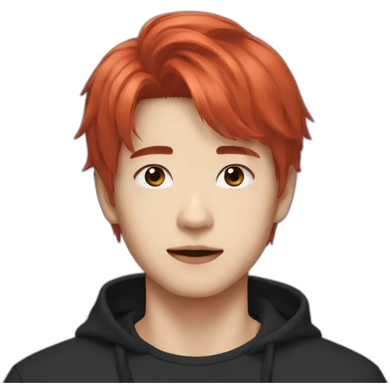 Yuta nct red hair emoji