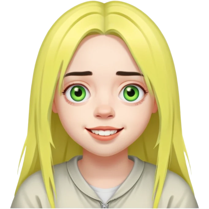 billie eilish happy emoji