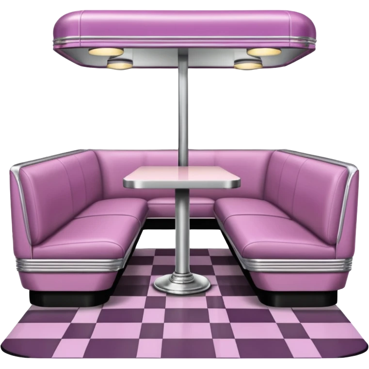 Mauve retro diner emoji