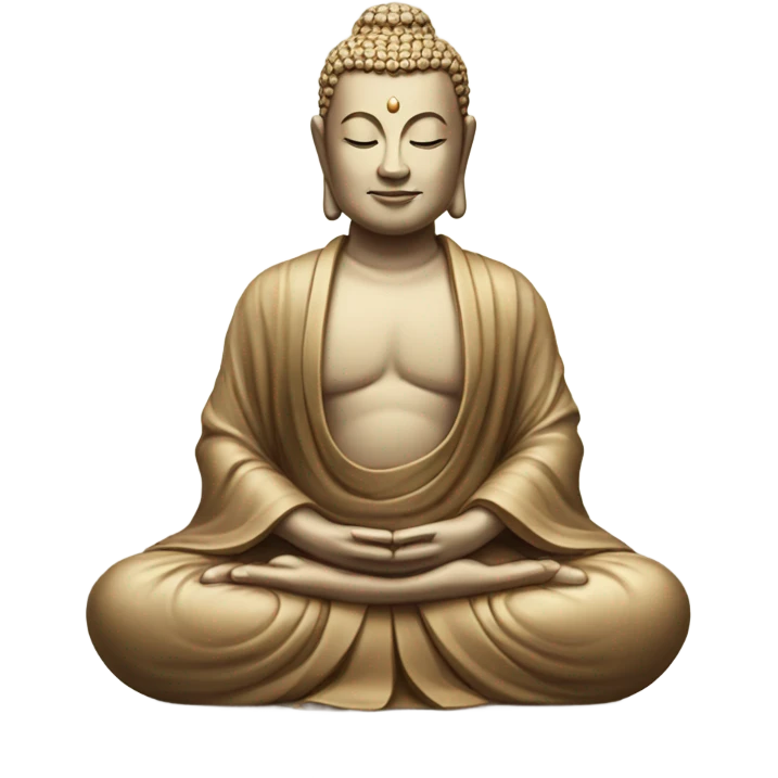 Buddha statue emoji