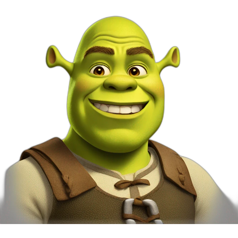 Shrek jaune emoji