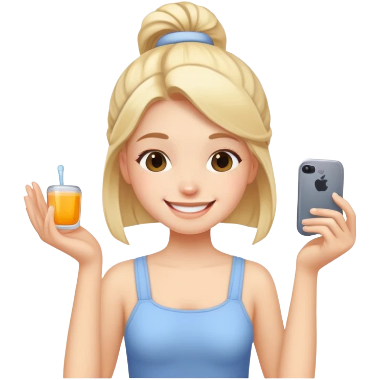 Self care girl emoji