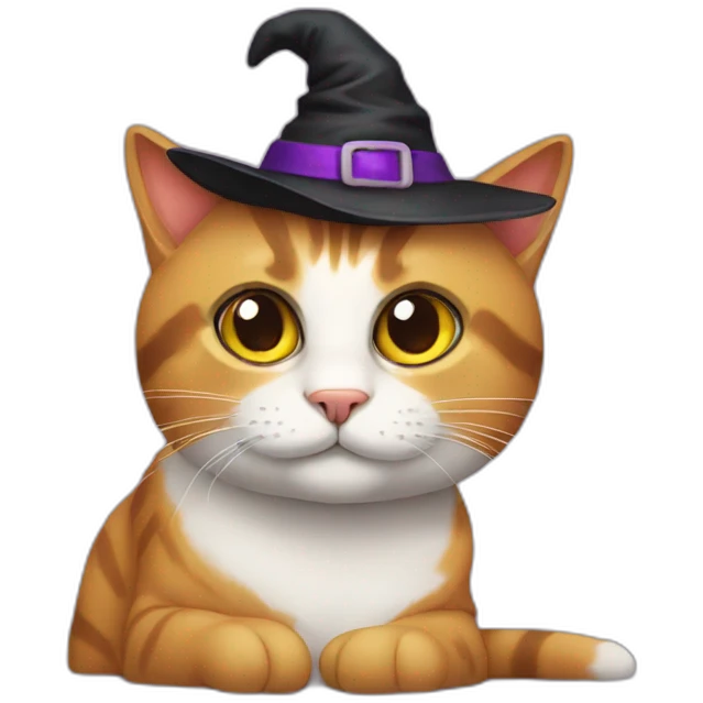cat halloween emoji