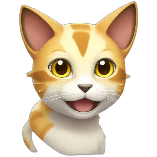 One Pokemon Cat emoji
