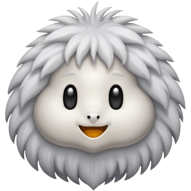 White , grey ish tick with a light grey background  emoji
