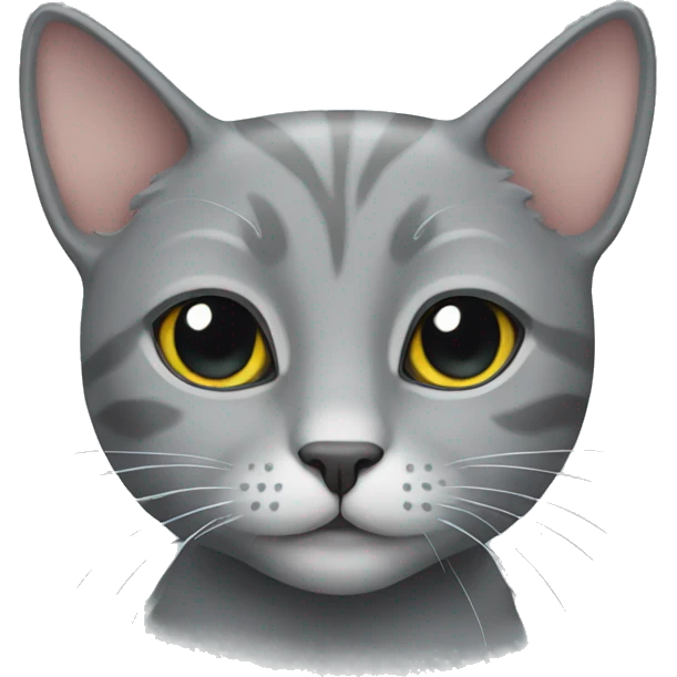 grey cat emoji