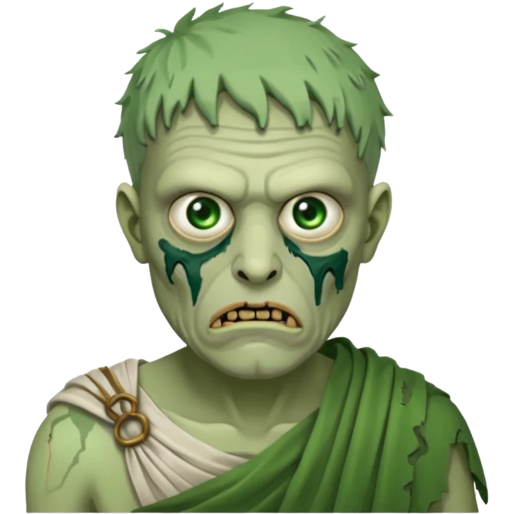 greek ancient zombie man emoji