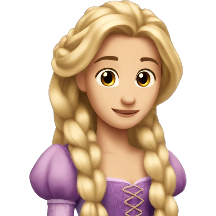 rapunzel emoji