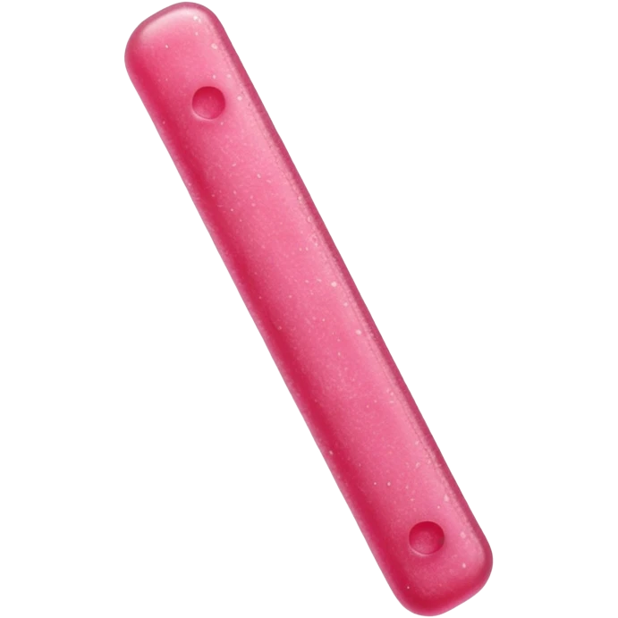 pink sour gummy stick emoji