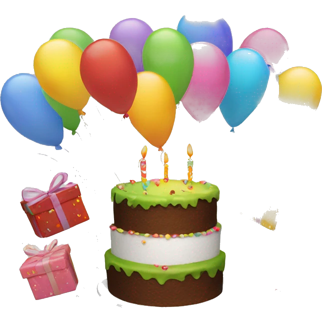 Happy birthday text emoji