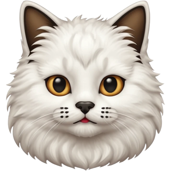 cat with black mustache  emoji