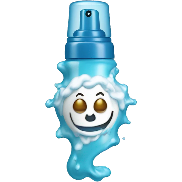 Anthropomorphic febreez spray emoji