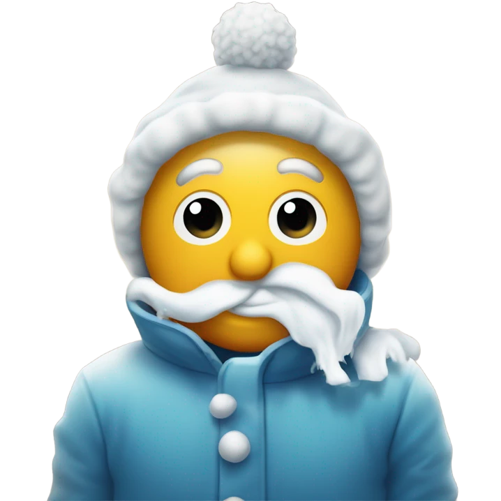  Emoticone boule de neige emoji