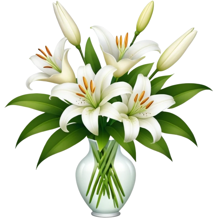 bouquet of lilies  emoji