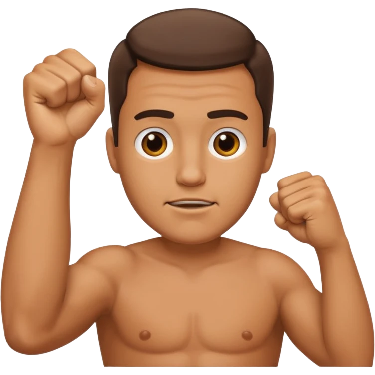 papa con puño ariba de like emoji