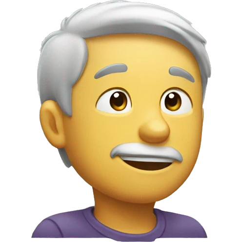 a man nodding and raising his arm emoji