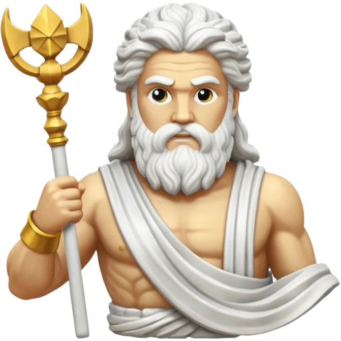 Zeus Statue emoji