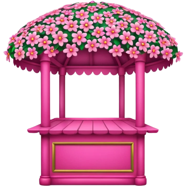 blossom booth emoji