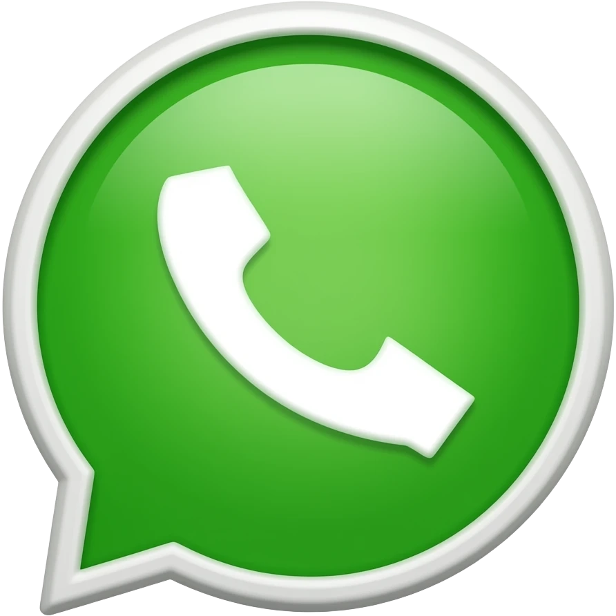 WhatsApp green emoji