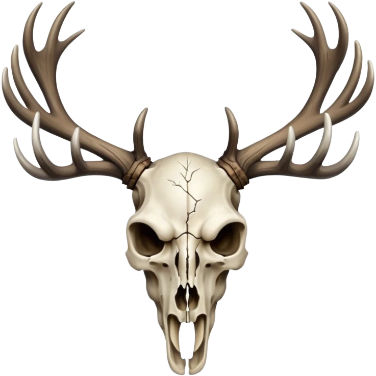 Wendigo deer skull  emoji