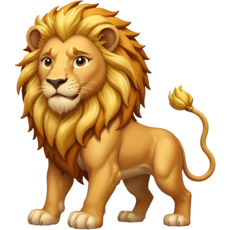 mythical lion emoji