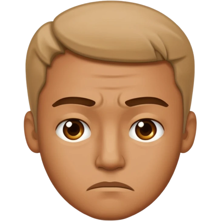 Man physically saying no emoji