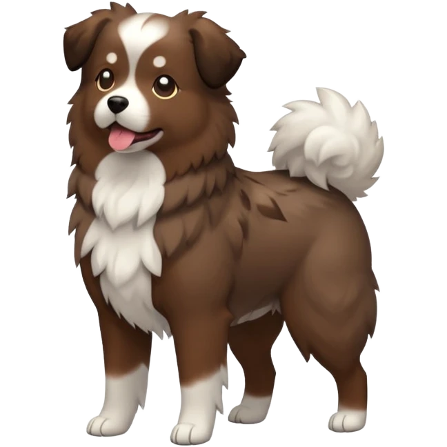 Rockruff (full body) emoji