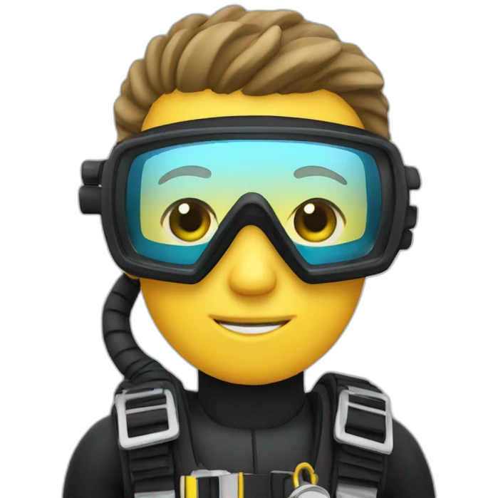 Scuba diver emoji