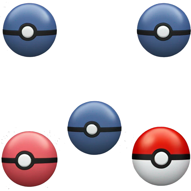 pokeball from pokemon emoji