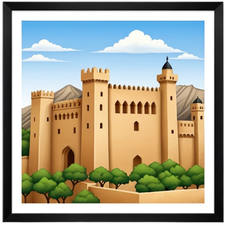 Alhambra castle emoji