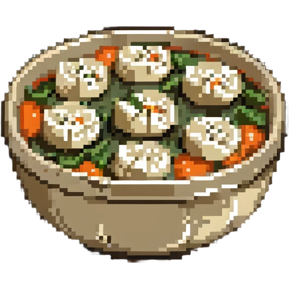 dumplings in bowl emoji