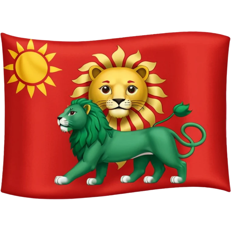 🇮🇷☀️🦁پرچم پهلوی emoji