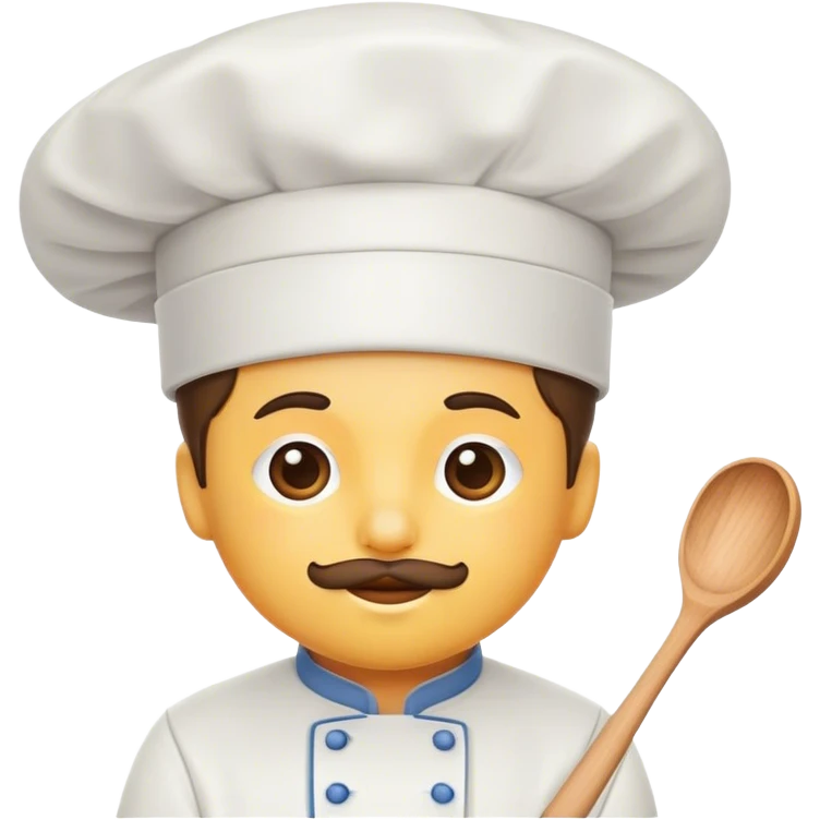 plain chefs hat without anyone wearing it  emoji