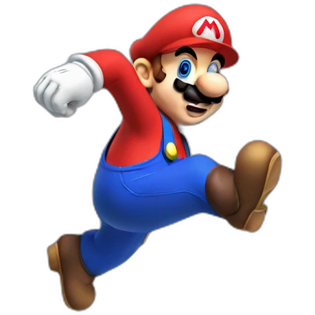 mario jump emoji