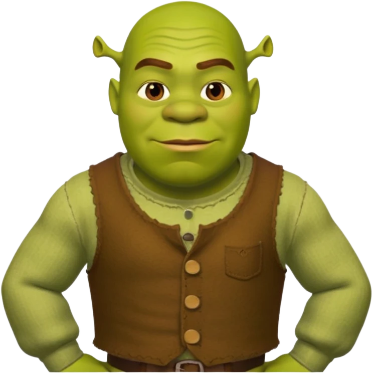 Shrek from the movie emoji