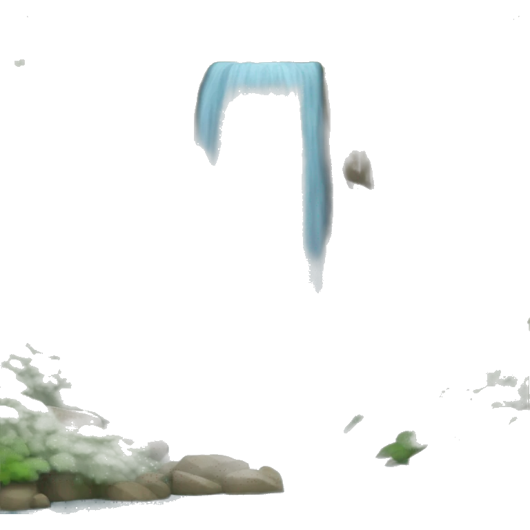 Waterfall emoji