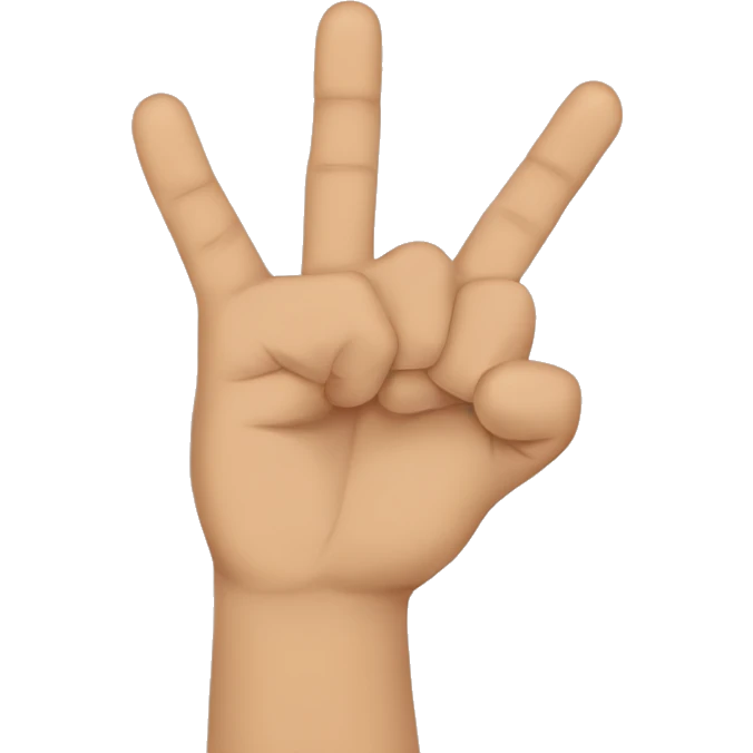 Turkish hand signal: nah çeken emoji. A hand in a Fist that shows its thumb between their point finger and middle finger  emoji