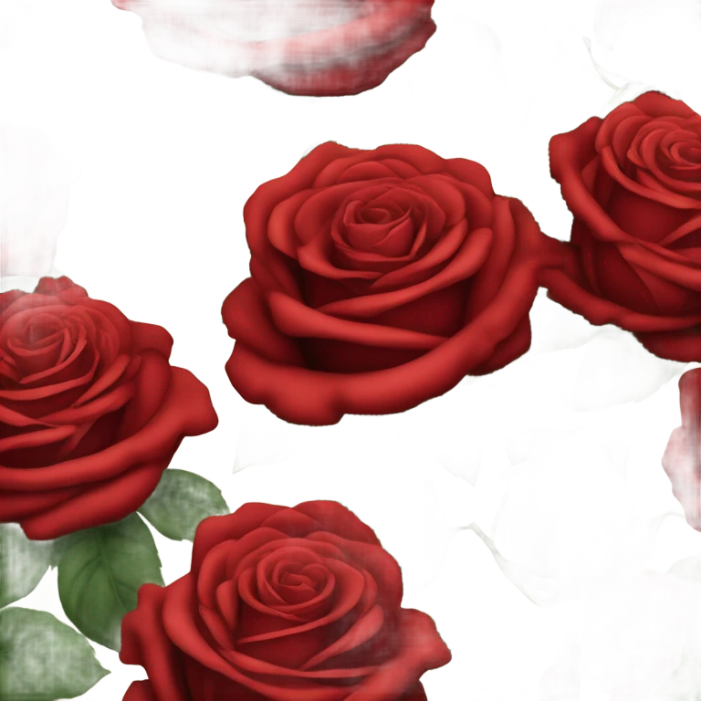 Red rose bouquet  emoji