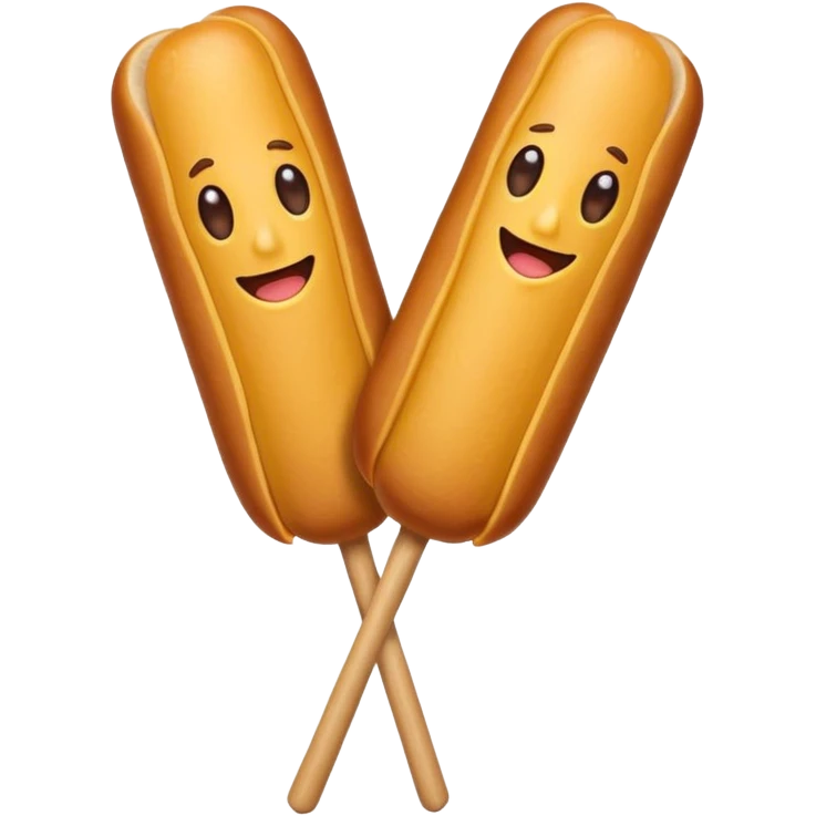 Corndog emoji