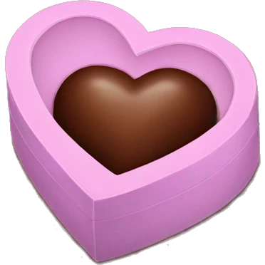 Heart box of chocolate  emoji